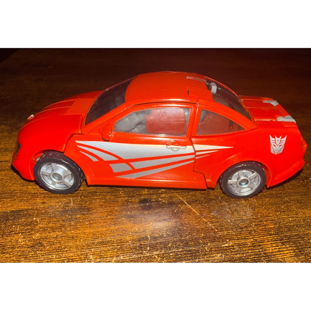 Transformers Movie 2007 Swindle Deluxe Class Decepticon Red Car Action Figure